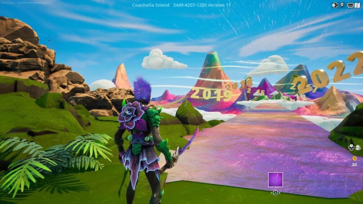 Fortnite Coachella: Where to Find Hidden Music Notes in Mirage Time Warp