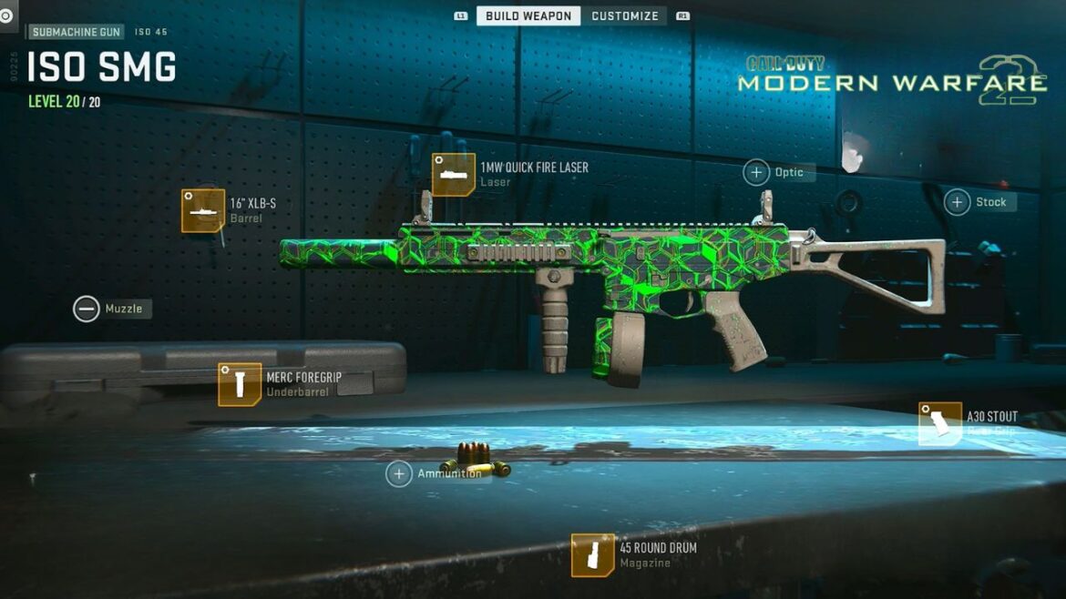 Best ISO 45 Loadout and Class Setup in MW2