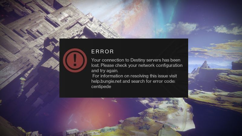 Destiny 2: How To Fix Error Code Centipede