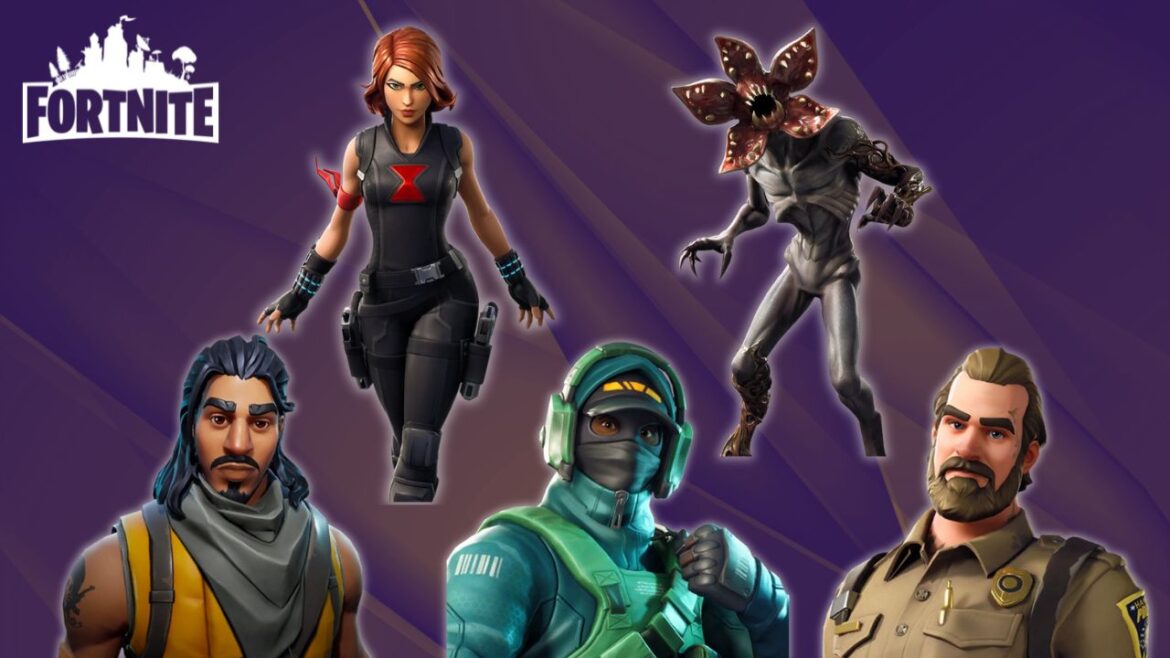Five Rarest Fortnite Skins