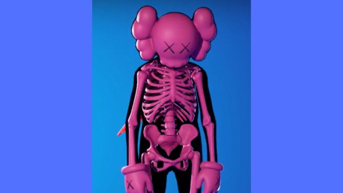 Fortnite How To Get Kaws Skeleton