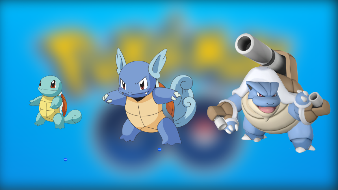 what is the evolution line of shiny squirtle