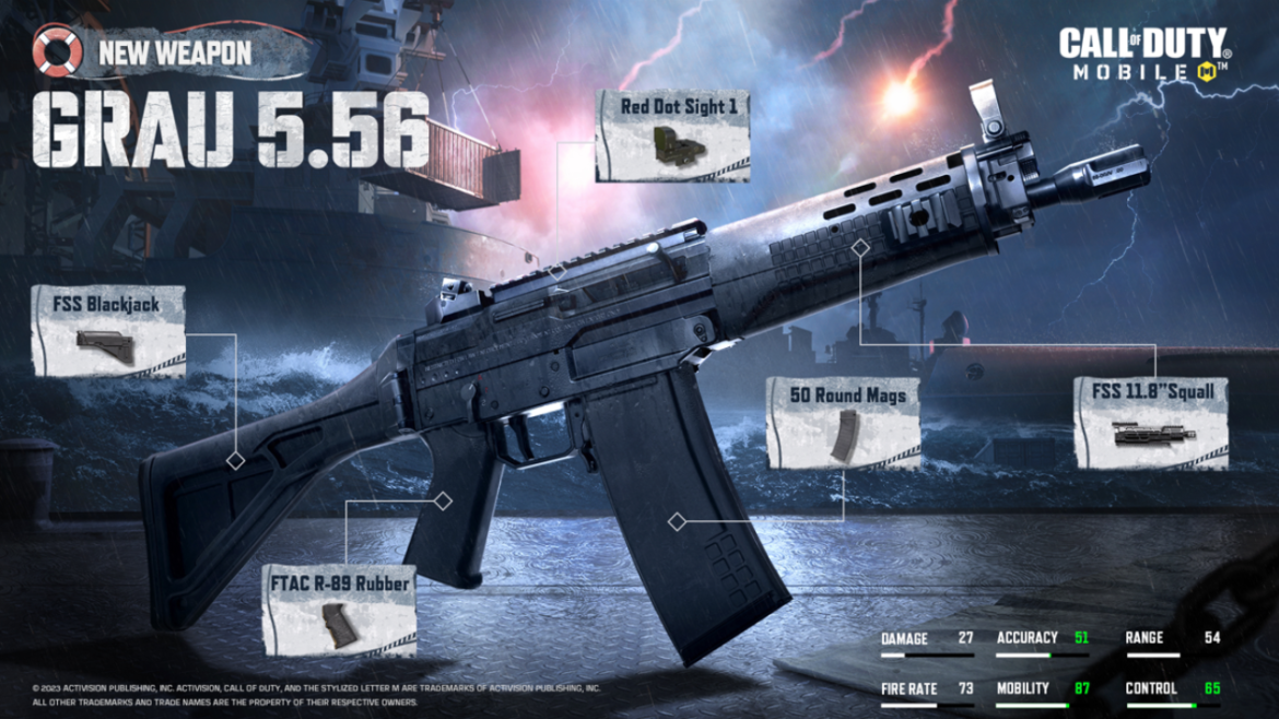 Best Grau 5.56 Loadout in Call of Duty Mobile