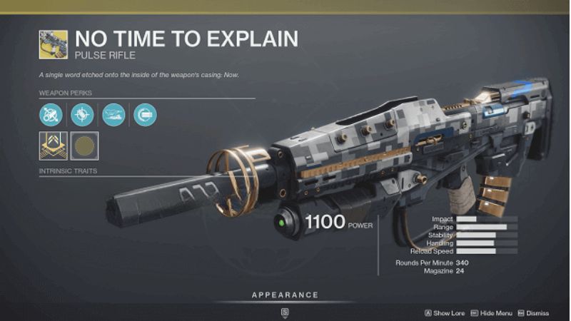 How To Get No Time To Explain And The Catalyst In Destiny 2