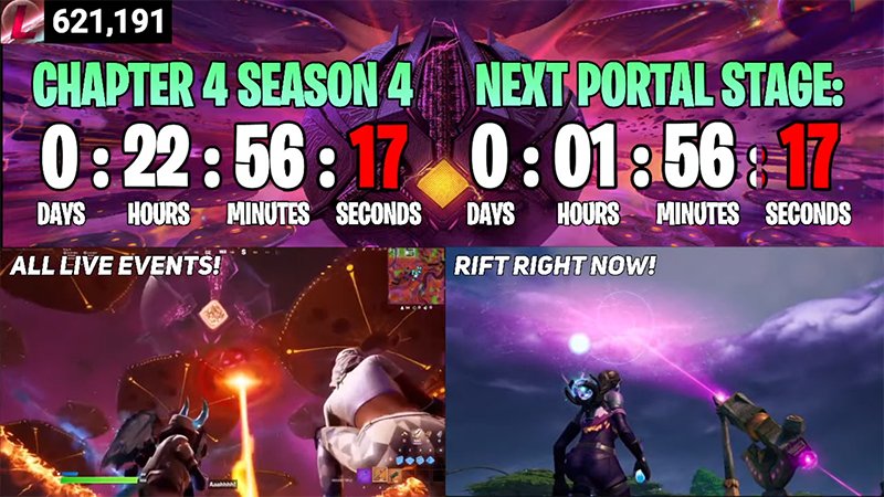 What Time Is the Fortnite Live Event Start for Chapter 4?