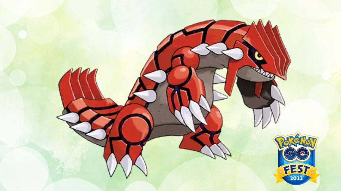 Groudon Best Moveset Pokémon Go